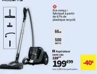 Conforama Aspirateur sans sac offre
