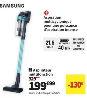 Conforama Aspirateur multifonction offre