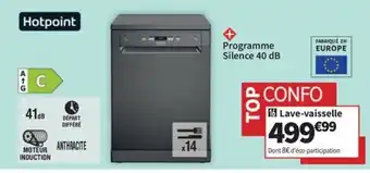 Conforama Lave-vaisselle offre