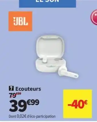 Conforama Ecouteurs offre