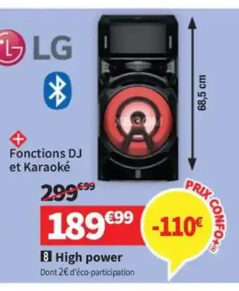 Conforama High power offre