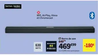 Conforama Barre de son offre