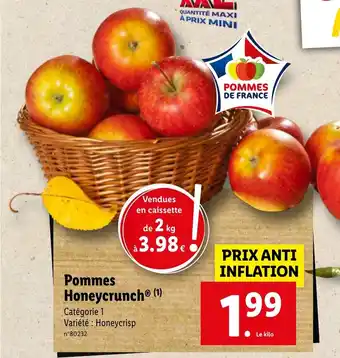 Lidl Pommes Honeycrunch (1) offre