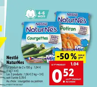 Lidl Nestlé NaturNes offre