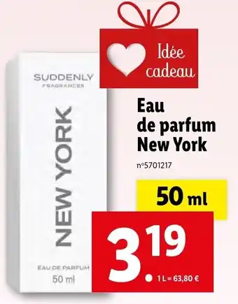 Eau de parfum New York