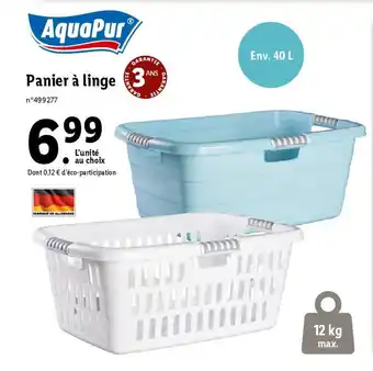 Lidl Panier à linge offre