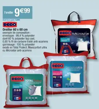 Cora x Carrefour Oreiller offre