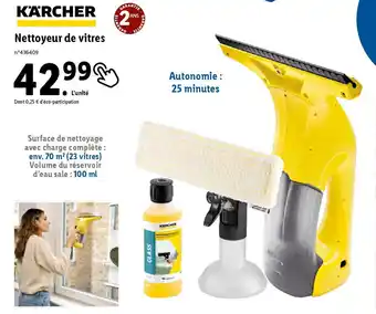 Lidl Nettoyeur de vitres offre