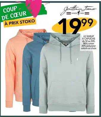 Stokomani Gentleman Farmer LE SWEAT À CAPUCHE offre