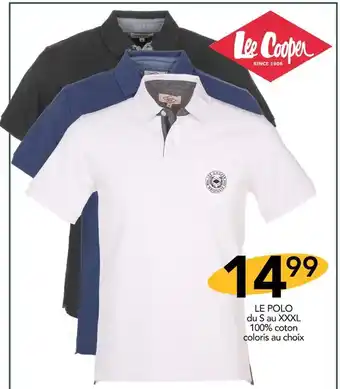 Stokomani Lee Cooper LE POLO offre