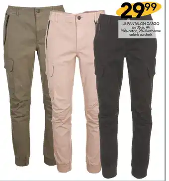 Stokomani EAGLEWOOD LE PANTALON CARGO offre