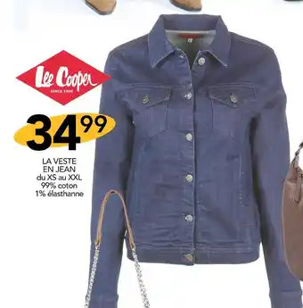 Stokomani Lee Cooper LA VESTE EN JEAN offre