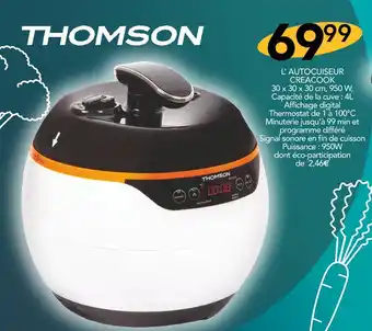 THOMSON Lâ AUTOCUISEUR CREACOOK
