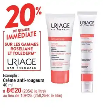Cora x Carrefour Crème anti-rougeurs offre