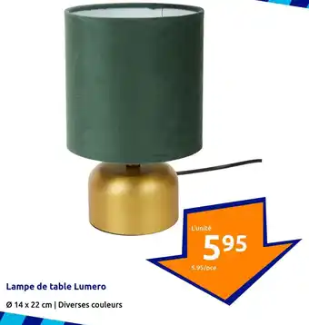 Action Lampe de table Lumero offre