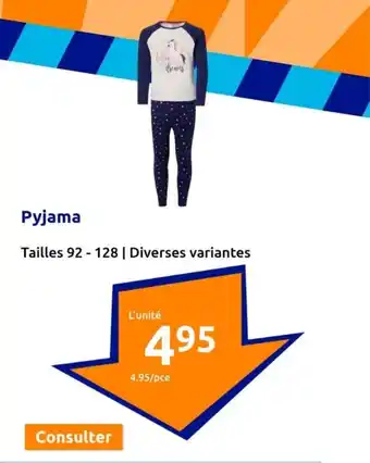 Action Pyjama offre