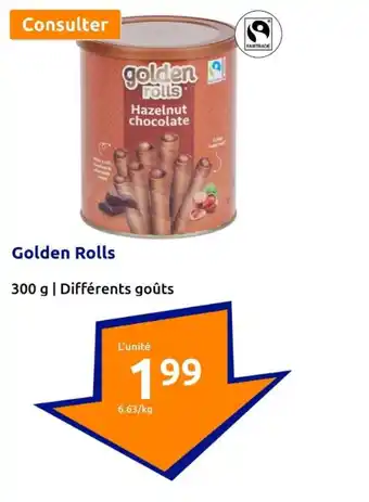 Action Golden Rolls offre