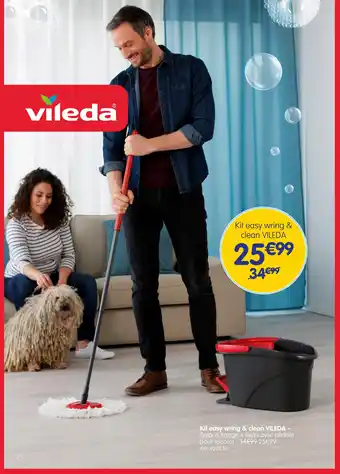 b&m VILEDA Kit easy wring & clean offre
