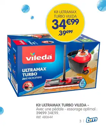 b&m VILEDA Kit ULTRAMAX TURBO offre