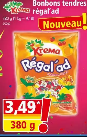 Norma Krema Bonbons tendres régal’ad offre
