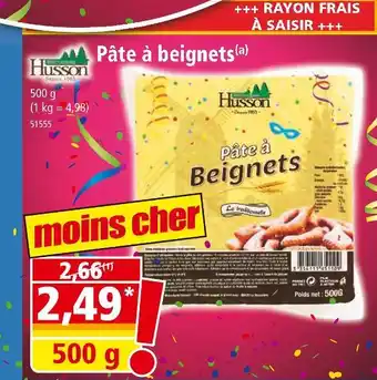 Norma BISCUITERIE HUSSON Pâte à beignets offre