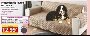 Norma Protection de fauteuil ou canapé offre