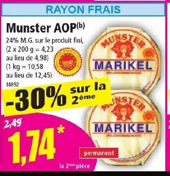 Norma Munster AOP offre