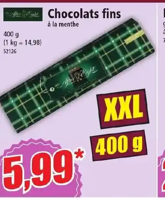 Norma CHocolats Fins offre