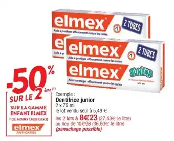Cora x Carrefour Dentifrice junior offre