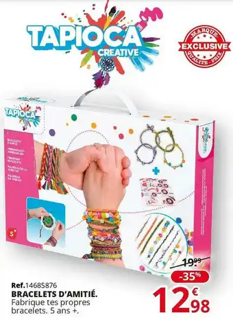 Bracelets d’amitié.