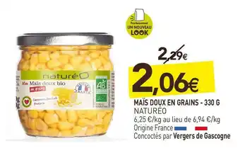 naturéO Naturéo maïs doux en grains - 330 g offre