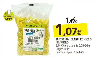 Naturéo tortiglioni blanches