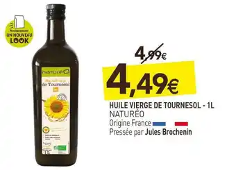 naturéO Naturéo huile vierge de tournesol offre