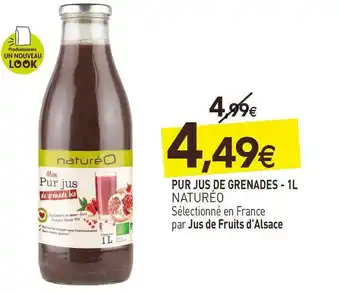 Naturéo pur jus de grenades