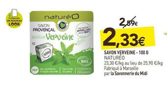 naturéO Naturéo savon verveine offre