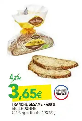 naturéO Belledonne tranché sésame offre