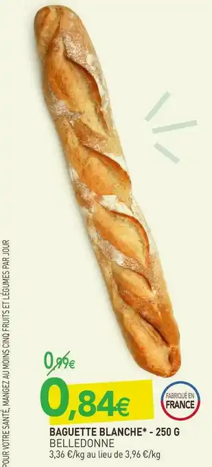 Belledonne baguette blanche