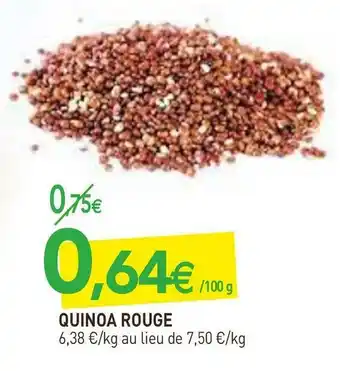 naturéO Quinoa rouge offre