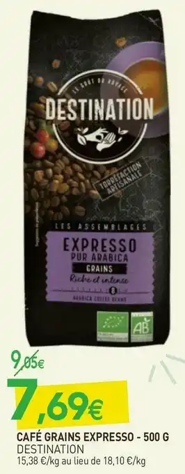 naturéO Destination café grains expresso offre