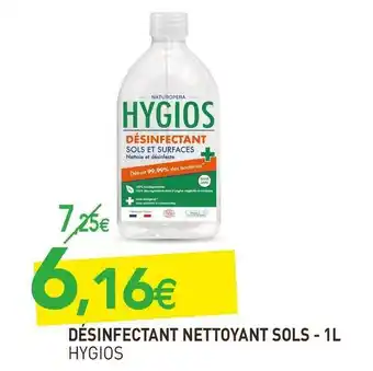 Hygios désinfectant nettoyant sols