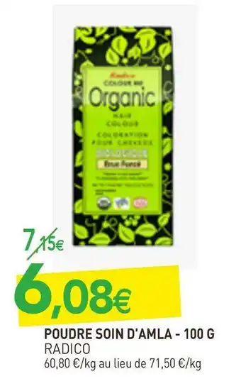 naturéO Radico poudre soin d'amla offre