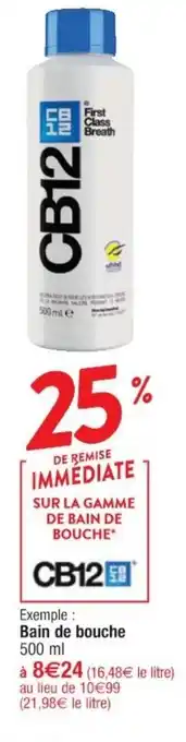 Cora x Carrefour Bain de bouche offre