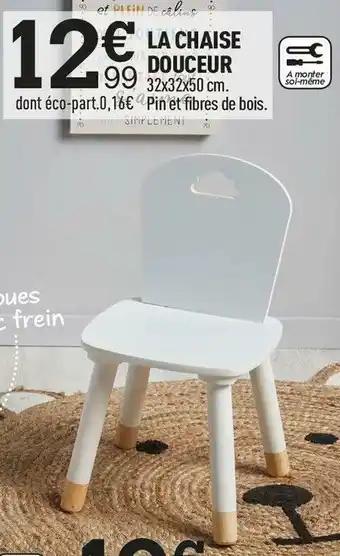 Centrakor La chaise douceur offre