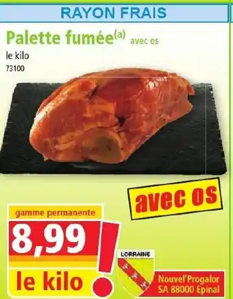 Norma Palette fumée offre