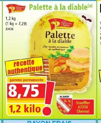 Palette à la diable