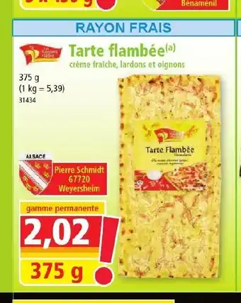 Norma Tarte Flambée offre