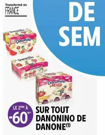 Intermarché Hyper Danonino De Danone offre