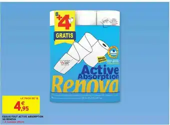 Intermarché Hyper Essuie-tout Active Absorption X8-renova offre