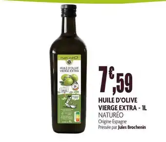 naturéO Huile D'olive Vierge Extra - 1 L offre