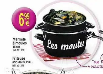 Marmite à Moules Friteuse